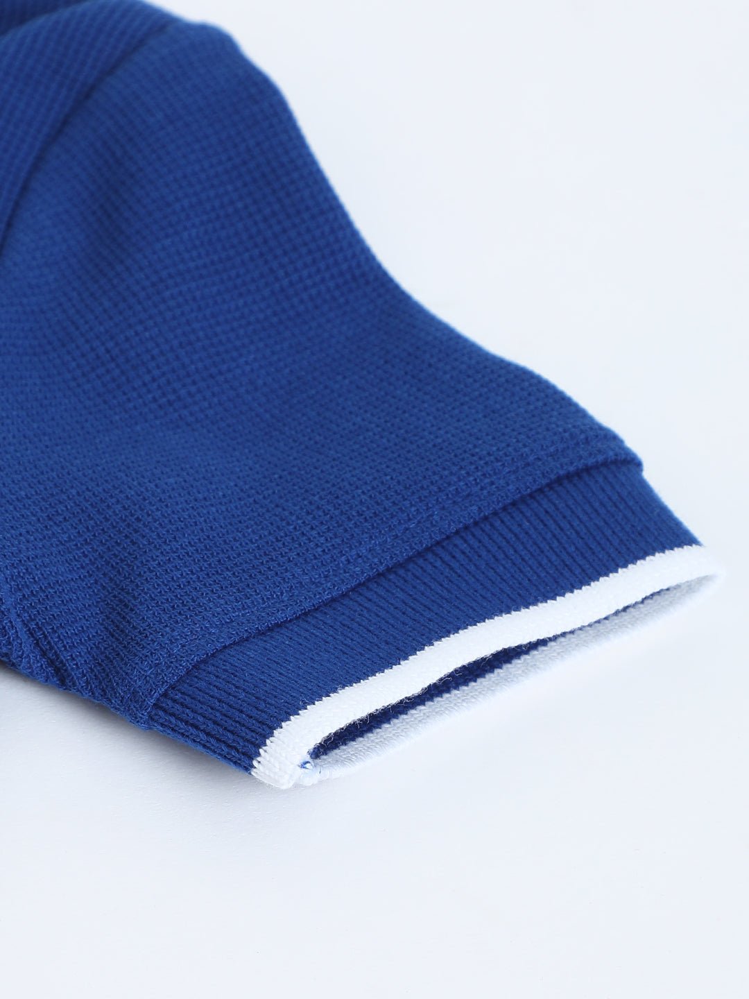 Boys Electric Indigo Piqué Polo T-Shirt | Kids Classic Polo - Milou - Care. The Swiss WayPolo