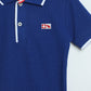 Boys Electric Indigo Piqué Polo T-Shirt | Kids Classic Polo - Milou - Care. The Swiss WayPolo