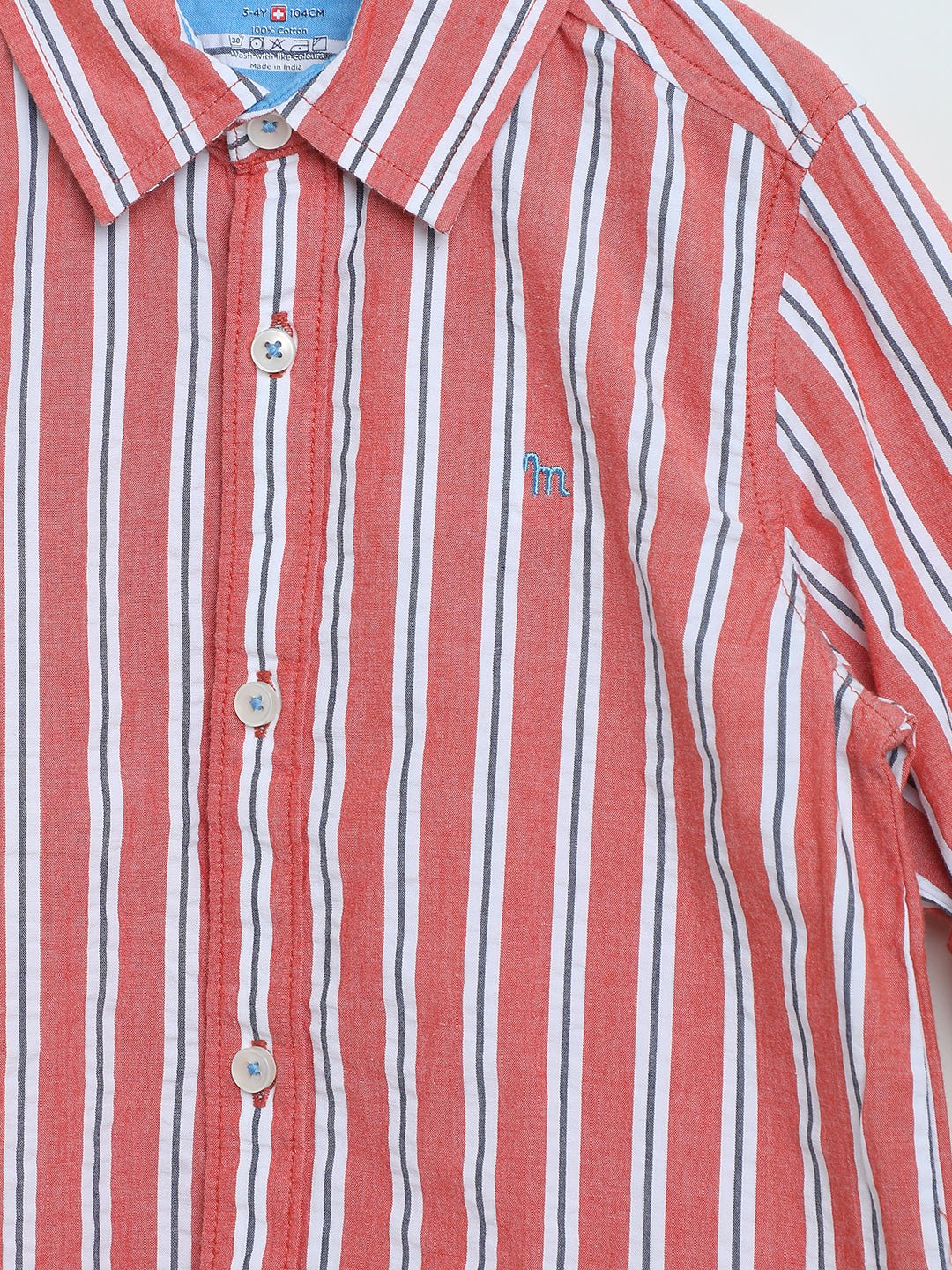 Boys Regular Collar Shirts - Milou - Care. The Swiss WayShirt