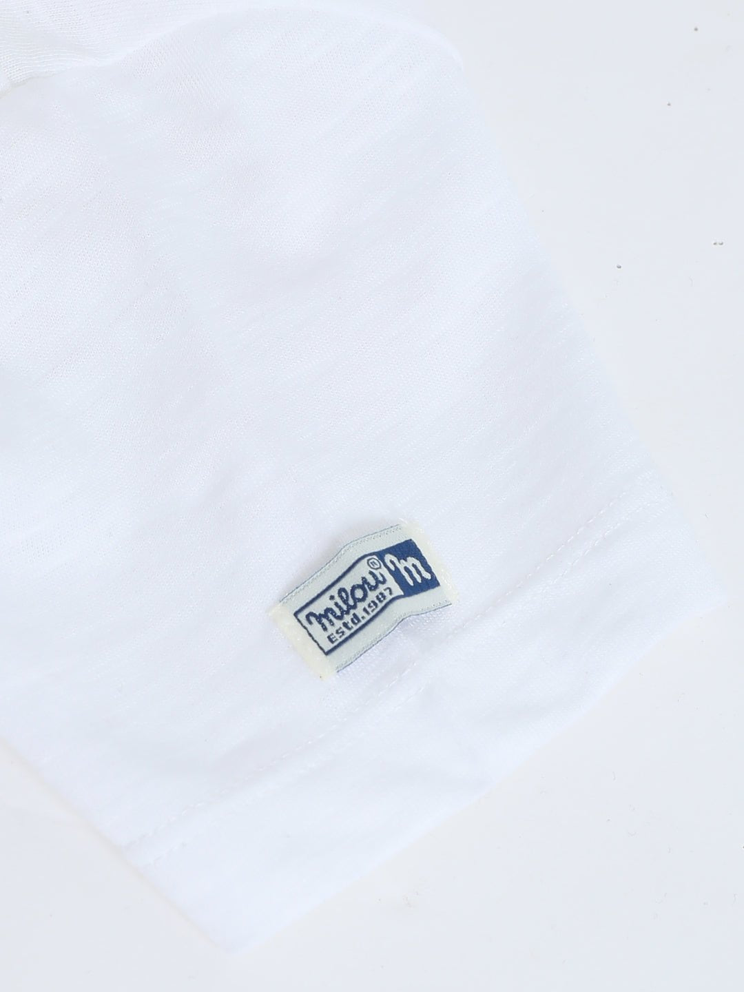 Boys White Cotton T-Shirt | Graphic Tee | Milou Kids - Milou - Care. The Swiss WayT-Shirt