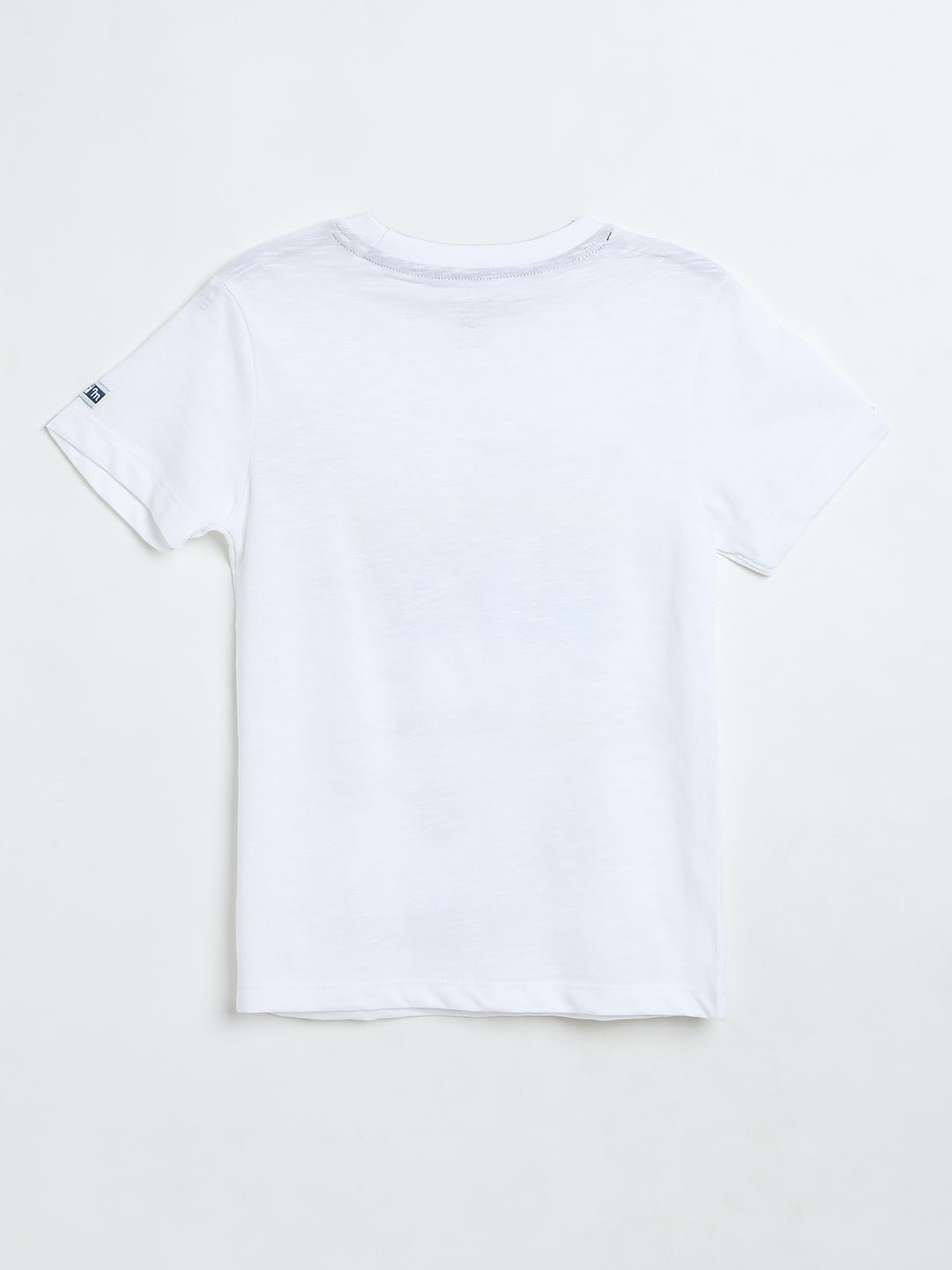 Boys White Cotton T-Shirt | Graphic Tee | Milou Kids - Milou - Care. The Swiss WayT-Shirt