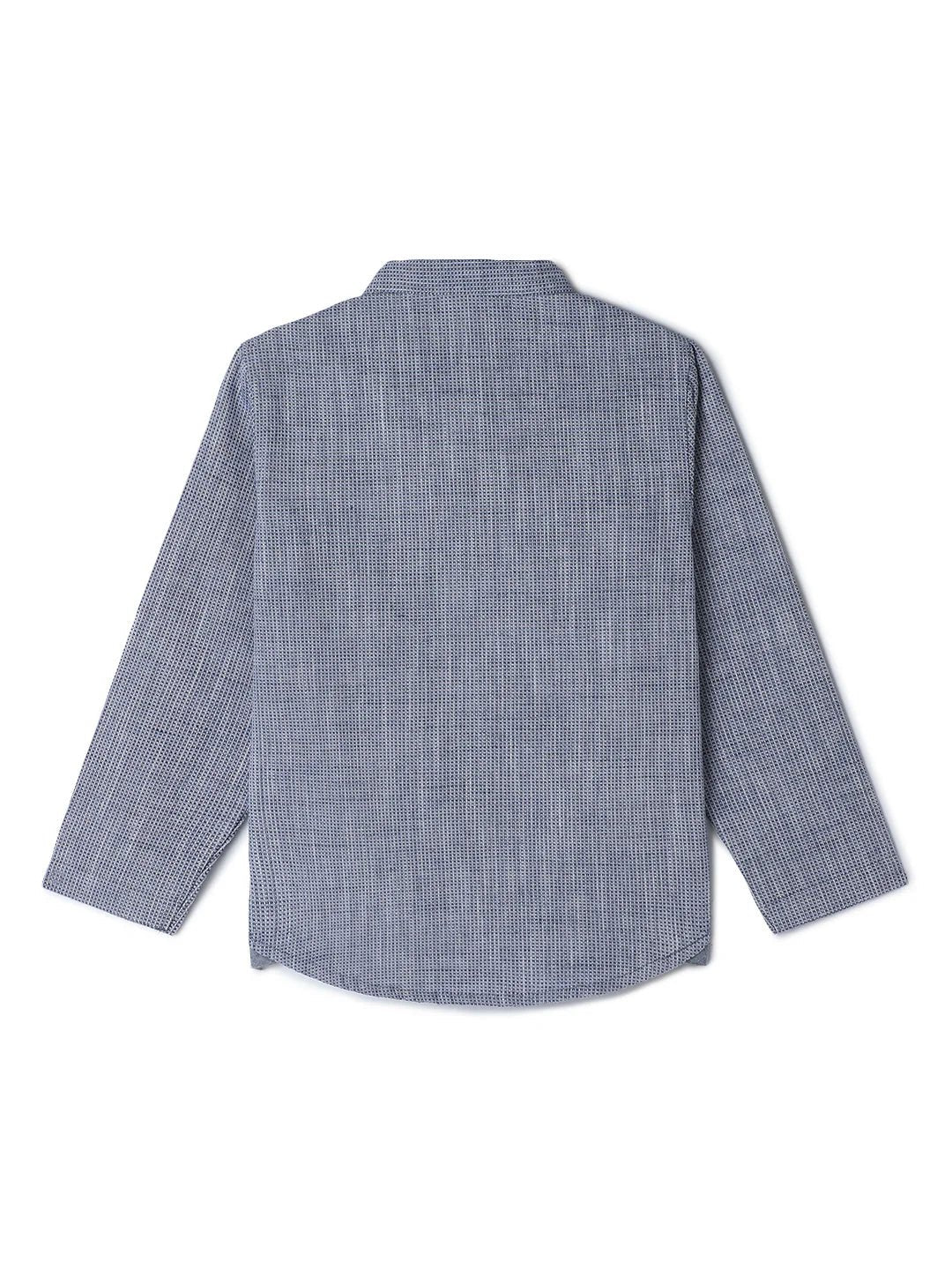 Full Sleeve Printed Bio-Washed Shirt - Milou - Care. The Swiss WayShirt