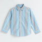 Full Sleeve Striped Bio-Washed Shirt - Milou - Care. The Swiss WayShirt