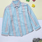 Full Sleeve Striped Bio-Washed Shirt - Milou - Care. The Swiss WayShirt