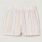 Girls Pastel Stripe Cotton Shorts | Toddler Summer Shorts | Milou Kids - Milou - Care. The Swiss WayShorts