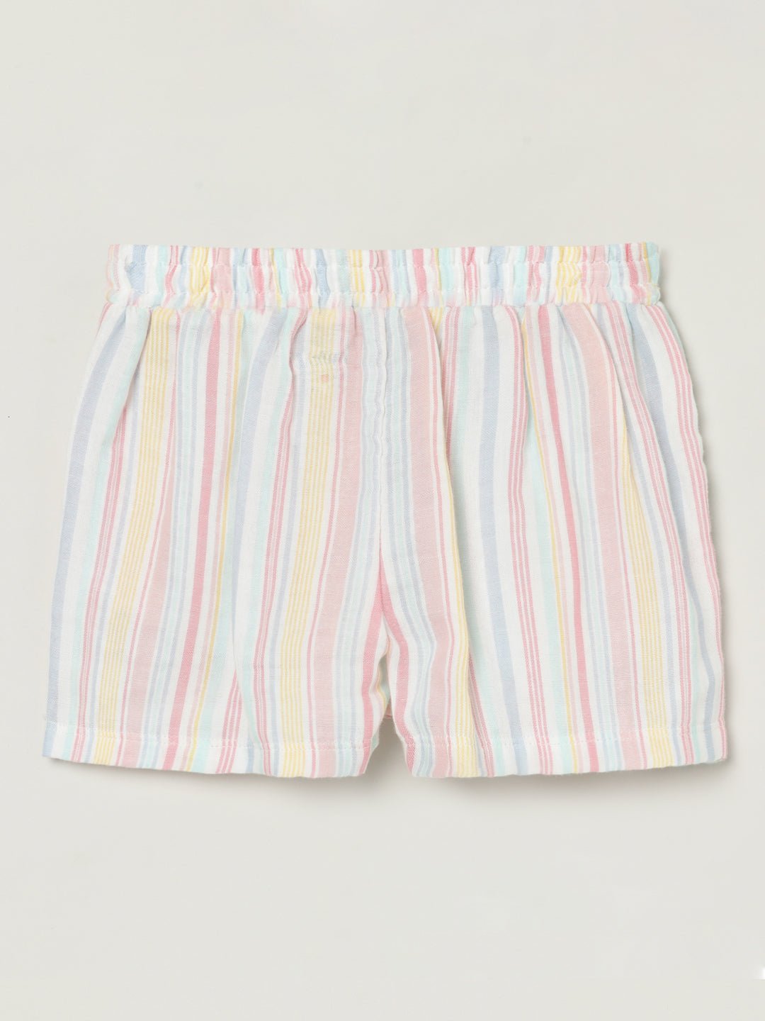 Girls Pastel Stripe Cotton Shorts | Toddler Summer Shorts | Milou Kids - Milou - Care. The Swiss WayShorts