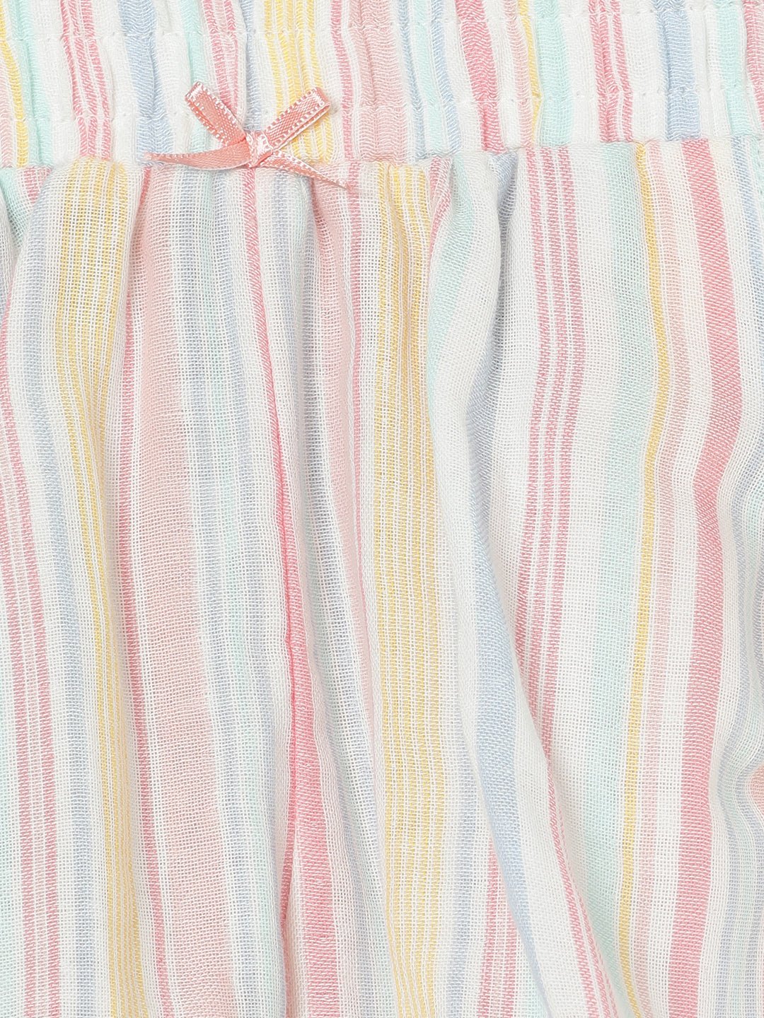 Girls Pastel Stripe Cotton Shorts | Toddler Summer Shorts | Milou Kids - Milou - Care. The Swiss WayShorts