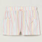 Girls Pastel Stripe Cotton Shorts | Toddler Summer Shorts | Milou Kids - Milou - Care. The Swiss WayShorts
