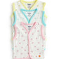 Milou Infant Cotton Bio-Washed Jabla all-over Animal prints Pack of 3