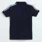 Kids Navy Polo T-Shirt | Boys Cotton Piqué Polo | Milou Kids - Milou - Care. The Swiss WayPolo