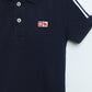 Kids Navy Polo T-Shirt | Boys Cotton Piqué Polo | Milou Kids - Milou - Care. The Swiss WayPolo