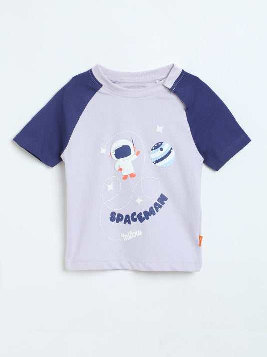 Milou Baby Boys Co-ord Set Lilac Set - Milou - Care. The Swiss WaySets & Suits