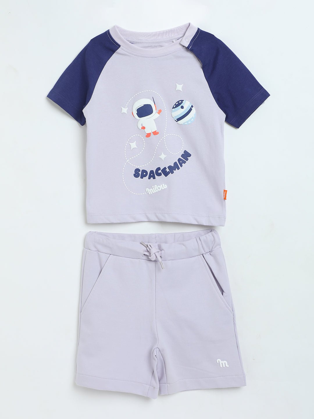 Milou Baby Boys Co-ord Set Lilac Set - Milou - Care. The Swiss WaySets & Suits