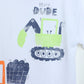 Milou Baby Boys Graphic T-Shirt Vehicle Print White - Milou - Care. The Swiss WayT-Shirt