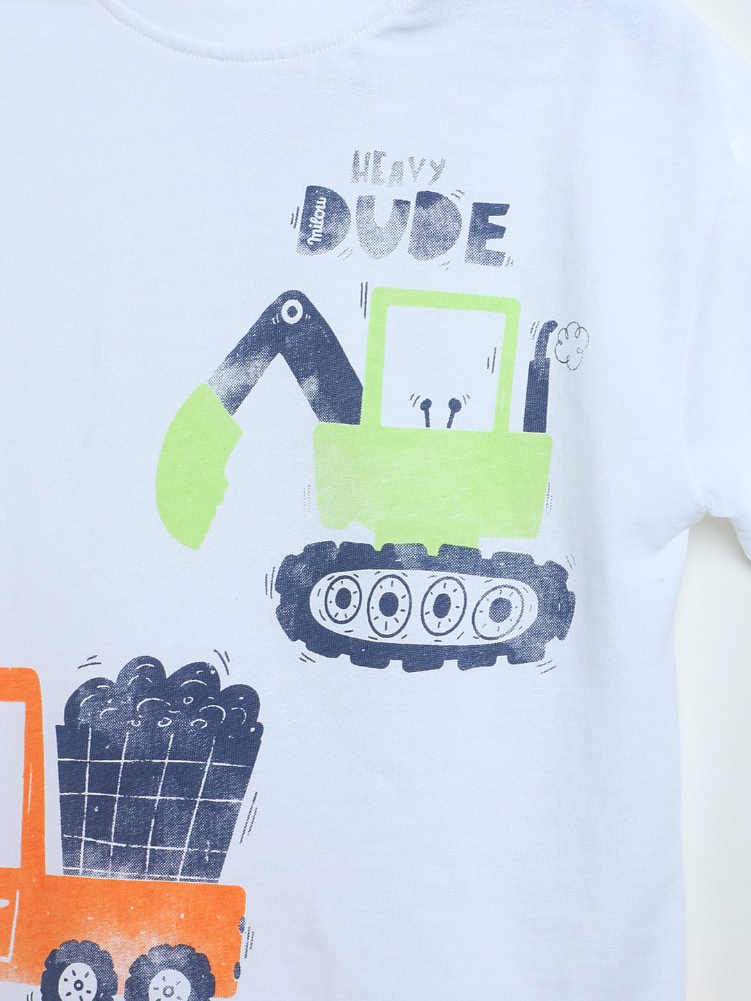 Milou Baby Boys Graphic T-Shirt Vehicle Print White - Milou - Care. The Swiss WayT-Shirt