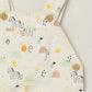 Milou Baby Boys Printed Dungaree White Animal Print - Milou - Care. The Swiss WayDungree