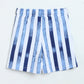 Milou Baby Boys T-Shirt & Shorts Set Blue Striped Set - Milou - Care. The Swiss WaySets & Suits