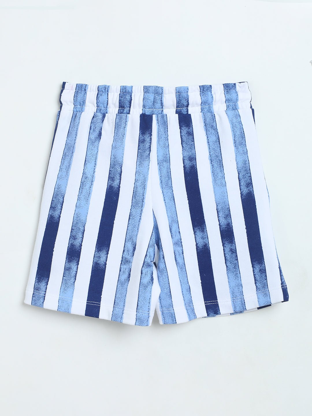 Milou Baby Boys T-Shirt & Shorts Set Blue Striped Set - Milou - Care. The Swiss WaySets & Suits