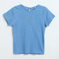 Milou Baby Girls Blue Cotton Top - Milou - Care. The Swiss WayTops & T-shirts