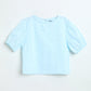 Milou Baby Girls Blue Cotton Top - Milou - Care. The Swiss WayTops & T-shirts