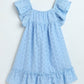 Milou Baby Girls Blue Hakoba Cotton Dress - Milou - Care. The Swiss WayDress