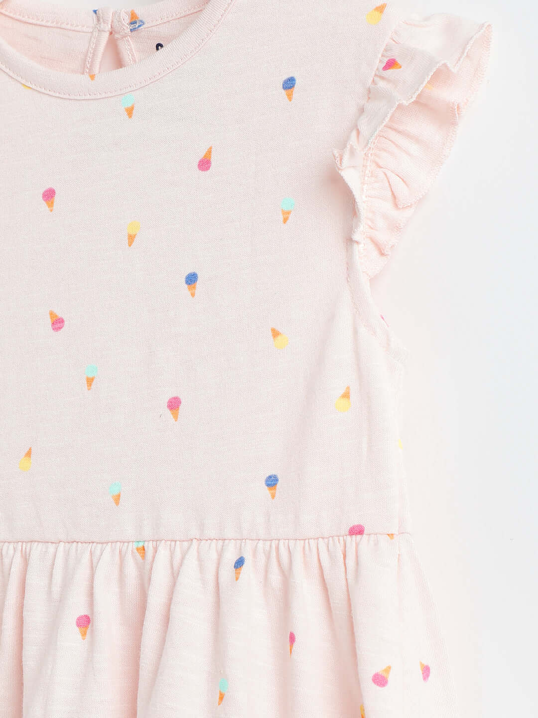 Milou Baby Girls Cotton Printed Dress Pink Print - Milou - Care. The Swiss WayDress