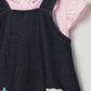 Milou Baby Girls Pinafore Set Navy & Pink Set - Milou - Care. The Swiss WayPinafore