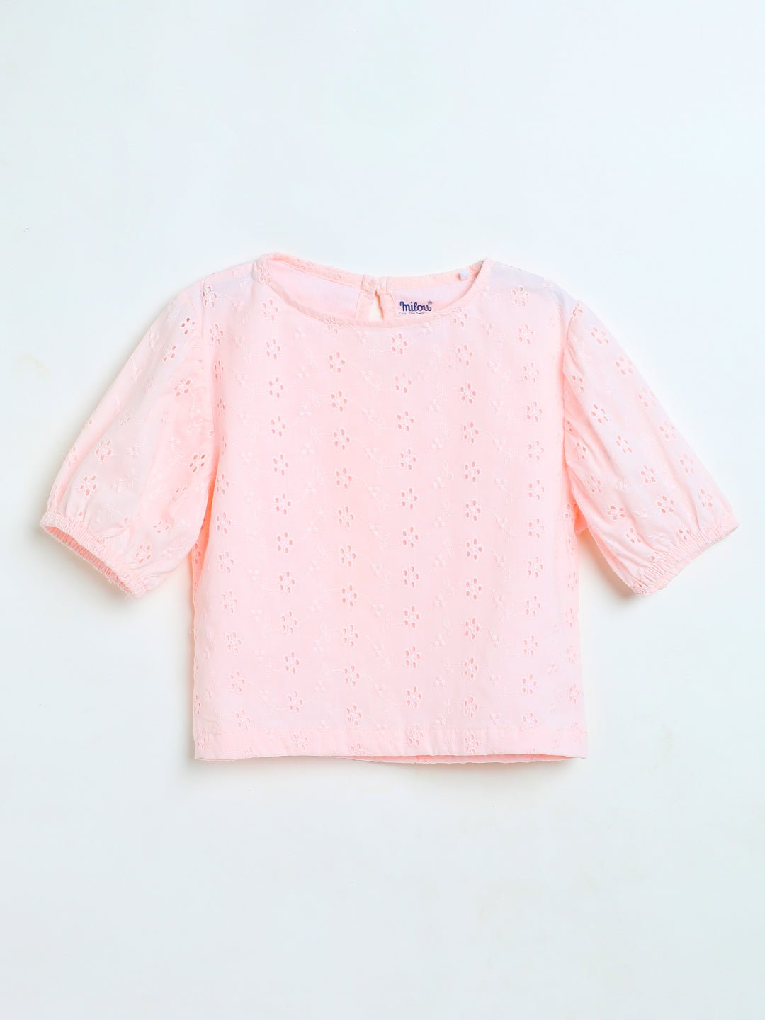 Milou Baby Girls Pink Cotton Top - Milou - Care. The Swiss WayTops & T-shirts