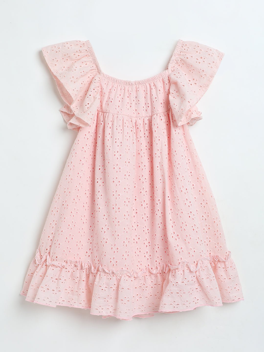 Milou Baby Girls Pink Hakoba Cotton Dress - Milou - Care. The Swiss WayDress