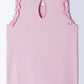 Milou Baby Girls Pink Sleeveless Cotton Top Butterfly Print - Milou - Care. The Swiss WayTops & T-shirts