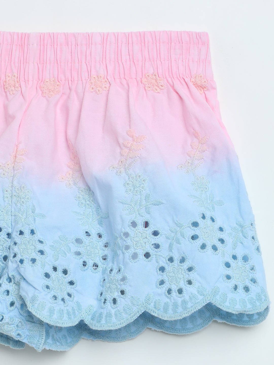 Milou Baby Girls Snow White Eyelet Skirt Ombre Blue - Milou - Care. The Swiss WaySkirt