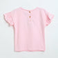Milou Baby Girls T-Shirt Pink Heart Print - Milou - Care. The Swiss WayTops & T-shirts