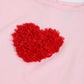 Milou Baby Girls T-Shirt Pink Heart Print - Milou - Care. The Swiss WayTops & T-shirts