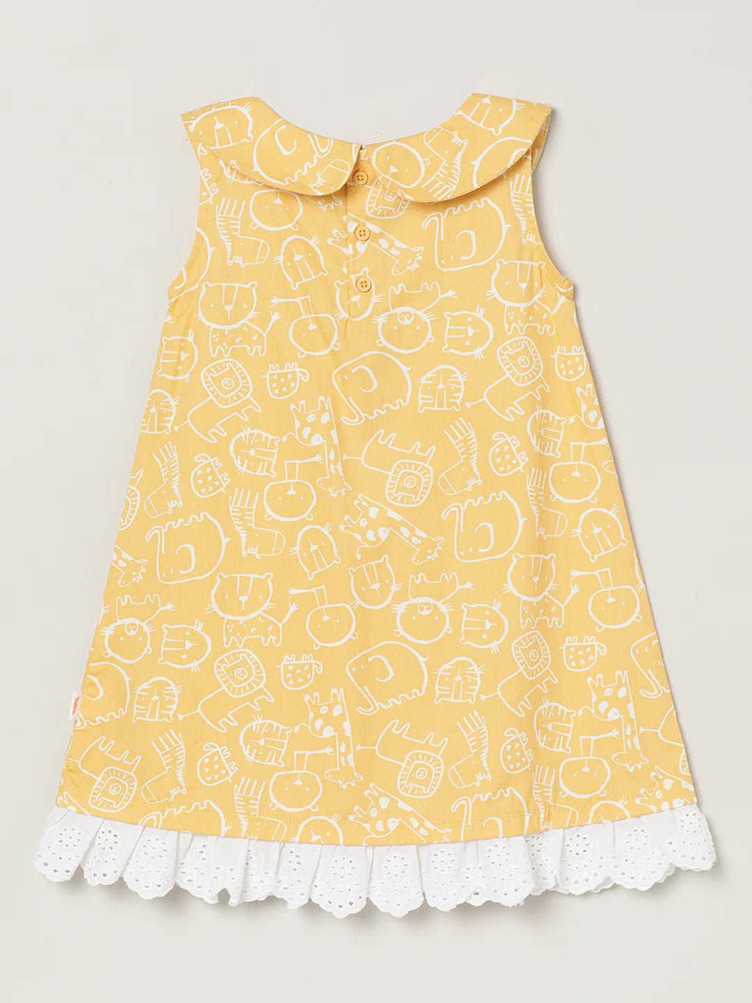 Milou Baby Girls Yellow Cotton Dress - Milou - Care. The Swiss WayDress