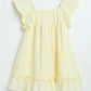 Milou Baby Girls Yellow Hakoba Cotton Dress - Milou - Care. The Swiss WayDress