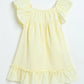Milou Baby Girls Yellow Hakoba Cotton Dress - Milou - Care. The Swiss WayDress