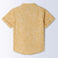 Milou Boys All Over Printed Half Sleeve Shirt Yellow Animal Print - Milou - Care. The Swiss WayShirt