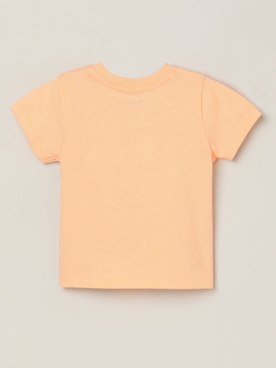 Milou Boys Bio-Washed T-Shirt & Shorts Set Peach & Blue - Milou - Care. The Swiss WaySets & Suits