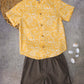 Milou Boys Bio-Washed Top & Shorts Co-ord Set Yellow - Milou - Care. The Swiss WaySets & Suits