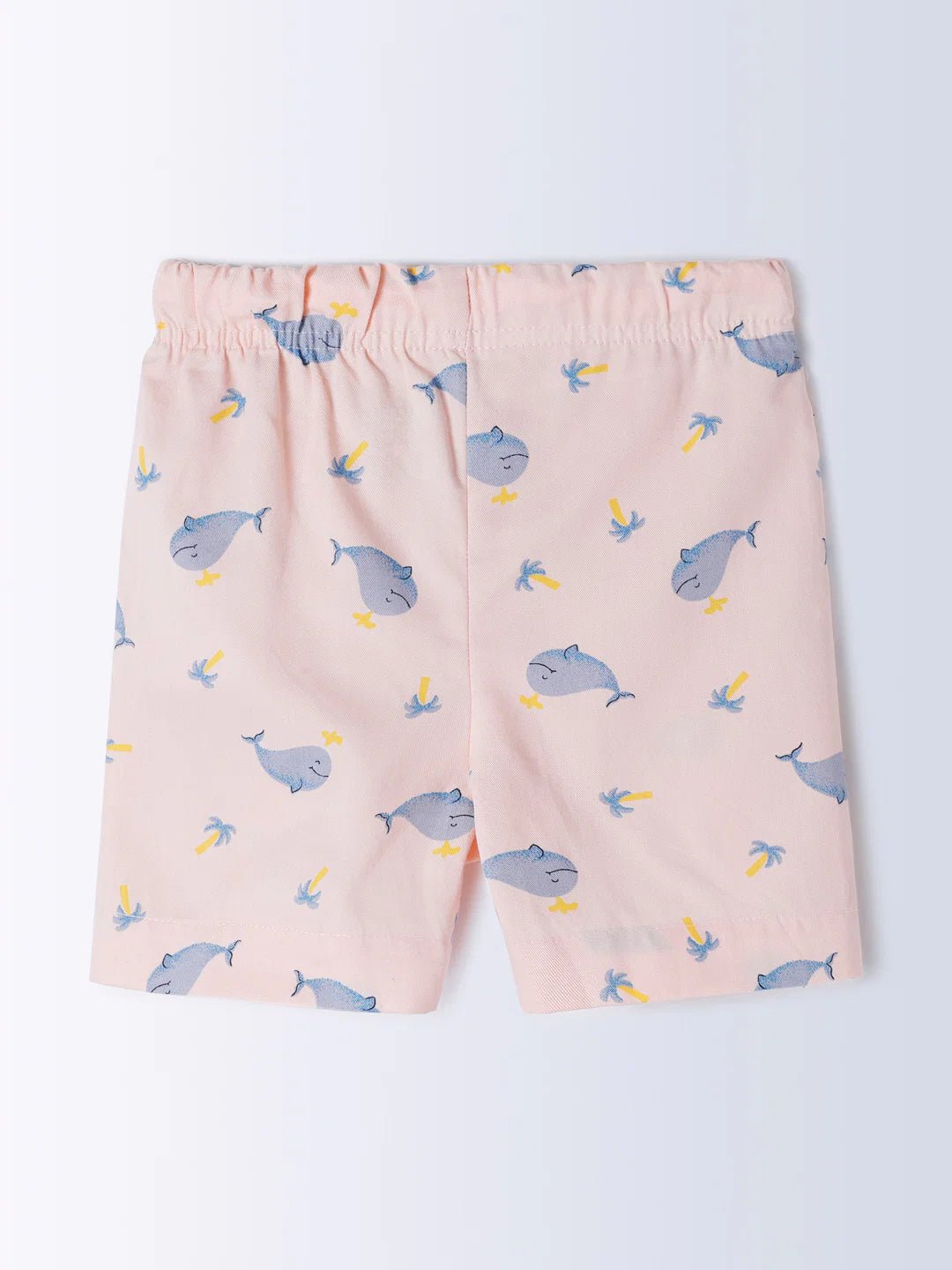 Milou Boys Cotton Bio-Washed Printed Shorts Pink Animal Print - Milou - Care. The Swiss WayShorts