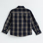 Milou Boys Cotton Full Sleeve Checked Shirt Navy Blue Check - Milou - Care. The Swiss WayShirt