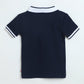 Milou Boys Cotton Polo T-Shirt Navy Blue - Milou - Care. The Swiss WayPolo