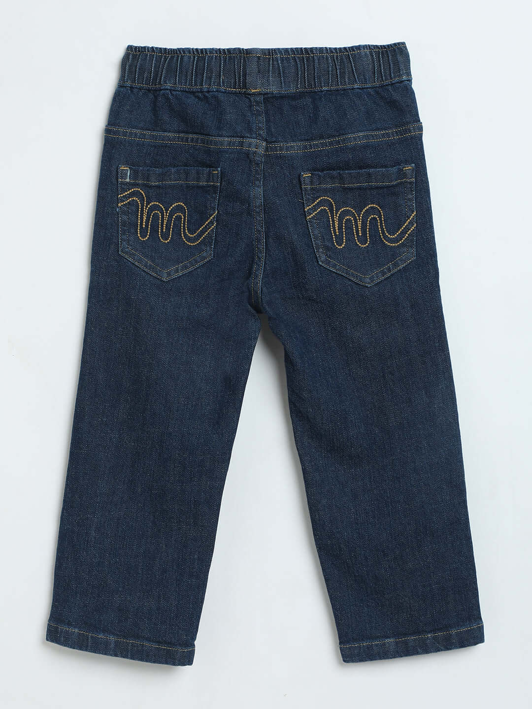 Milou Boys Dark Blue Cotton Denim Jeans | Comfortable Kids Everyday Pants - Milou - Care. The Swiss WayJeans & Trousers