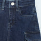 Milou Boys Dark Blue Denim Cargo Shorts - Milou - Care. The Swiss WayShorts