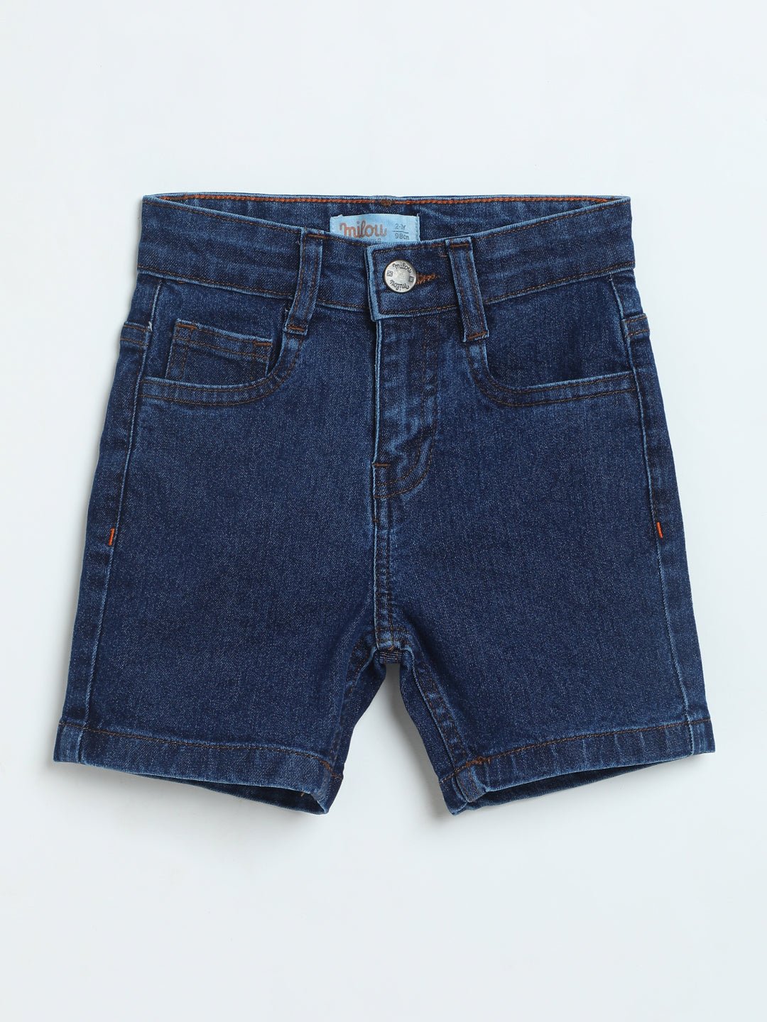 Milou Boys Dark Blue Denim Shorts - Milou - Care. The Swiss WayShorts