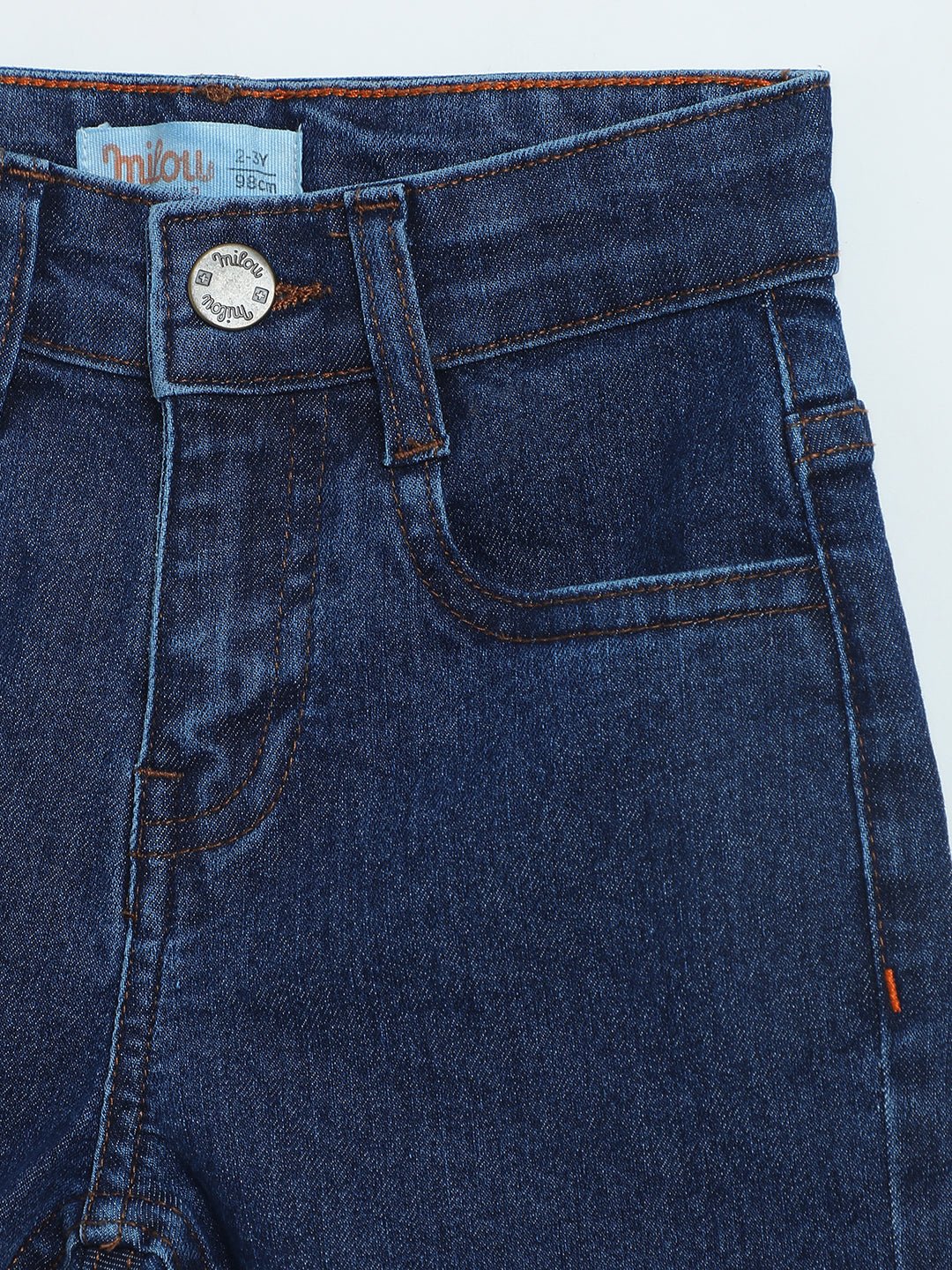 Milou Boys Dark Blue Denim Shorts - Milou - Care. The Swiss WayShorts