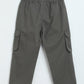 Milou Boys Dark Olive Cotton Twill Cargo Pants - Milou - Care. The Swiss WayJeans & Trousers