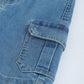 Milou Boys Denim Cargo Shorts Light Blue - Milou - Care. The Swiss WayShorts