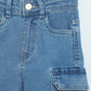 Milou Boys Denim Cargo Shorts Light Blue - Milou - Care. The Swiss WayShorts