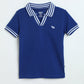 Milou Boys Electric Indigo Polo T-Shirt - Milou - Care. The Swiss WayPolo